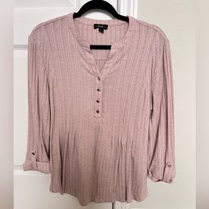 Shimmery Blouses from dress barn store in dust pink color very feminine